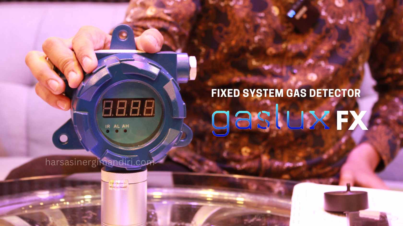fitur dan spesifikasi gaslux fx gas detector fixed system