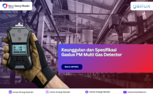 Gaslux PM: Portable Gas Detector untuk Monitoring Gas Berbahaya di Area Kerja