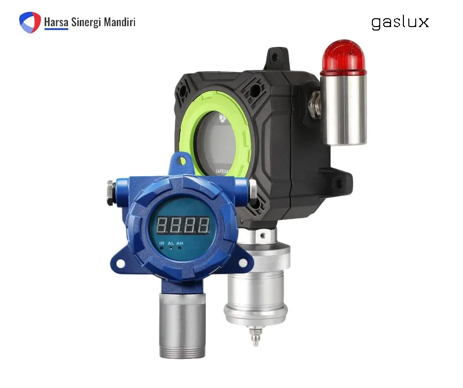 Gaslux Gas Detector Fixed System Untuk Keamanan di tempat kerja