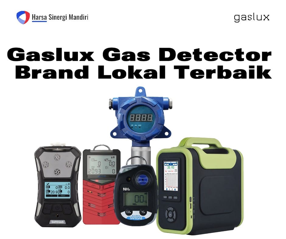 Gaslux Gas Detector terbaik brand lokal Indonesia