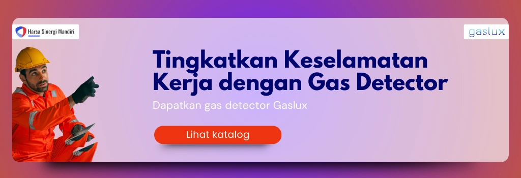 keselamatan kerja dengan gas detector