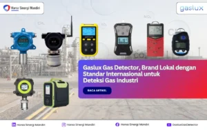 Gaslux Gas Detector terbaik brand lokal Indonesia