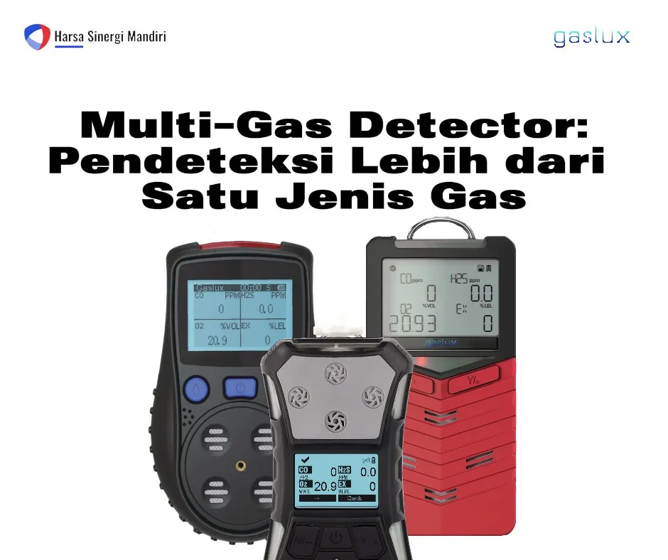 Multi-Gas Detector Alat Pendeteksi Lebih Dari Satu Jenis Gas!