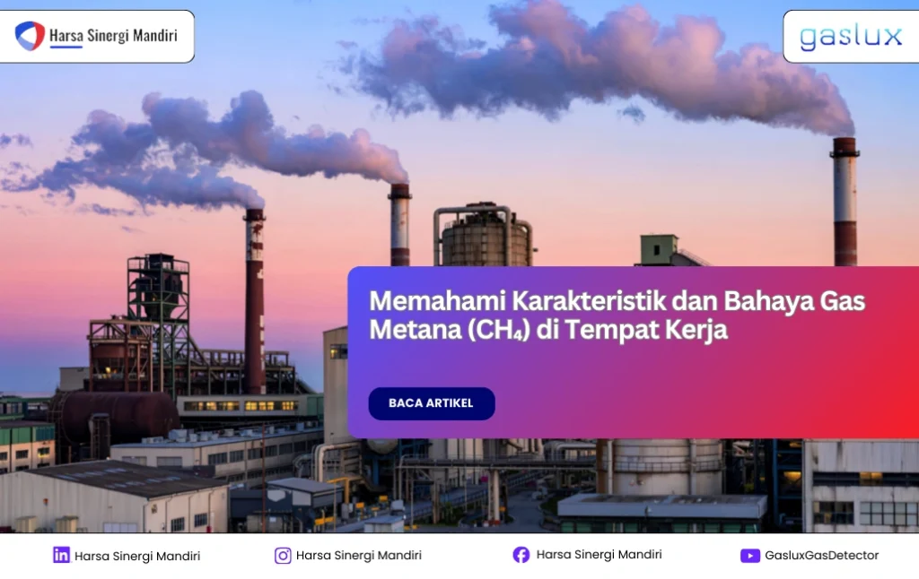 karakteristik gas metana ch4