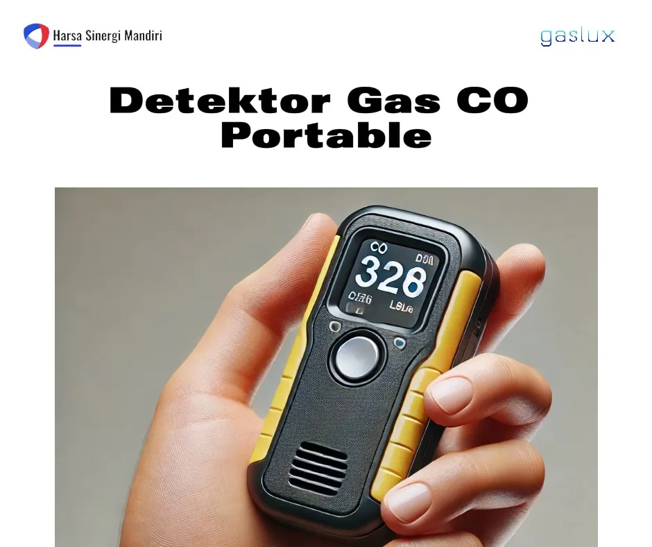 Penjelasan Alat Pendeteksi Gas, Detektor Gas CO Portable