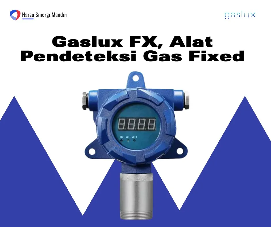 Gaslux FX Alat Pendeteksi Gas Fixed System Terbaik!