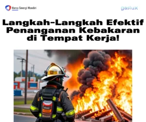 Langkah-Langkah Efektif Penanganan Kebakaran di Tempat Kerja!