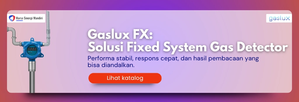 gaslux fx fixed system gas detector