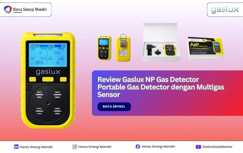 review gaslux NP gas detector