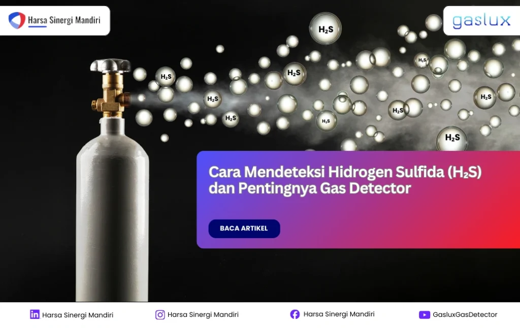 cara mendeteksi gas h2s