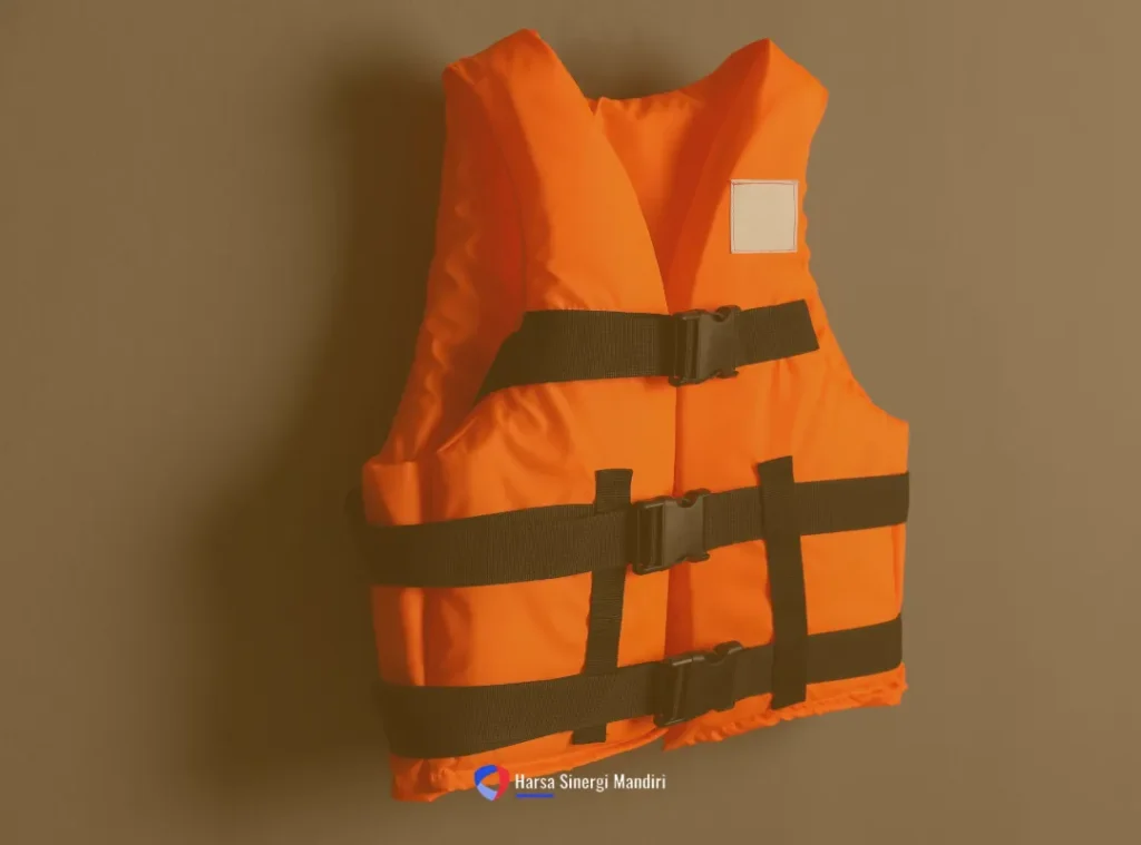life jacket - alat alat keselamatan di atas kapal
