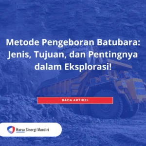 MetodePengeboran Batubara