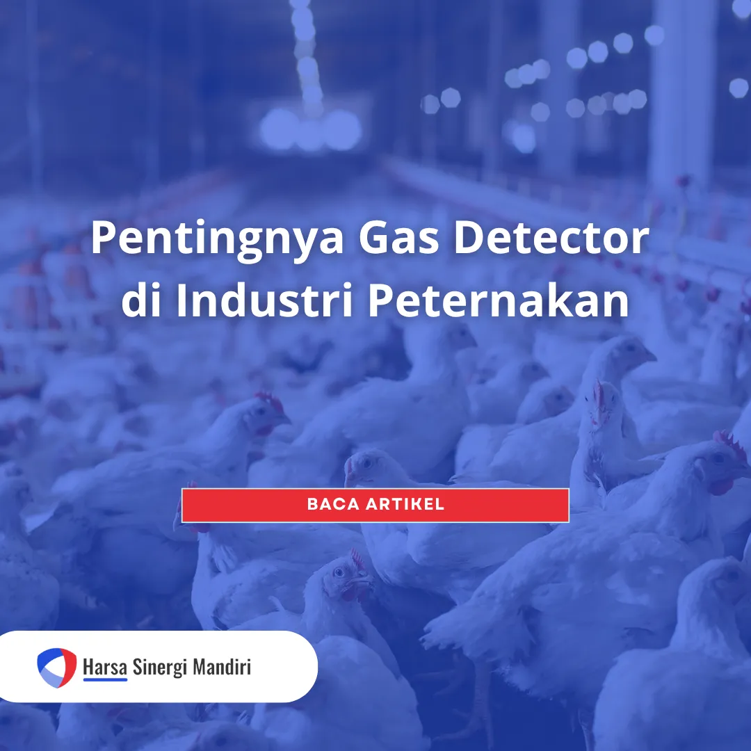 Pentingnya Gas Detector di Industri Peternakan