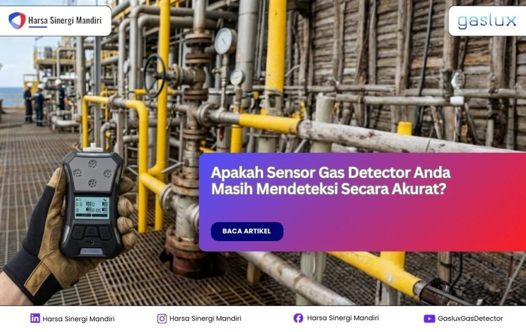 apakah sensor gas detector masih akurat?