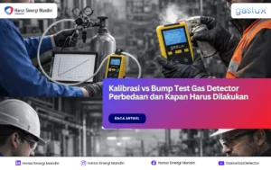 kalibrasi vs bump test gas detector