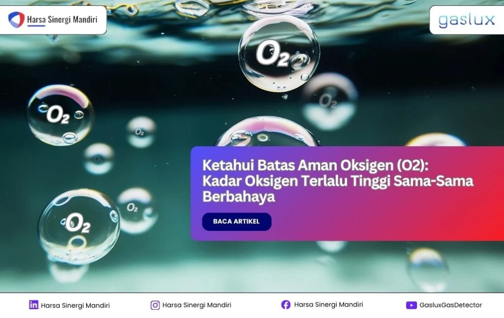 batas aman gas oksigen o2